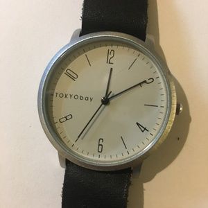TOKYObay Mens Watch - Hudson with Leather Strap